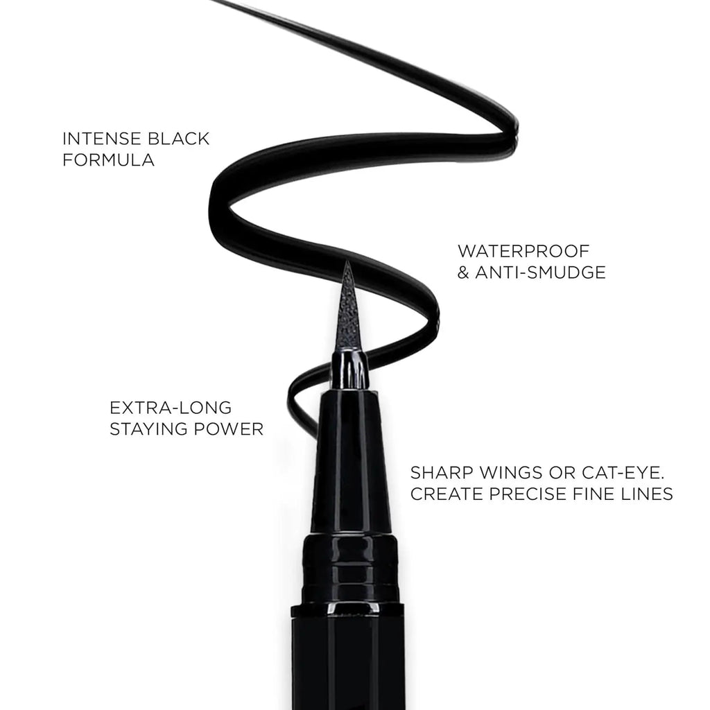 Long Lasting Quick Drying Waterproof Easy To Color Non Smudging Smooth Liquid Eyeliner