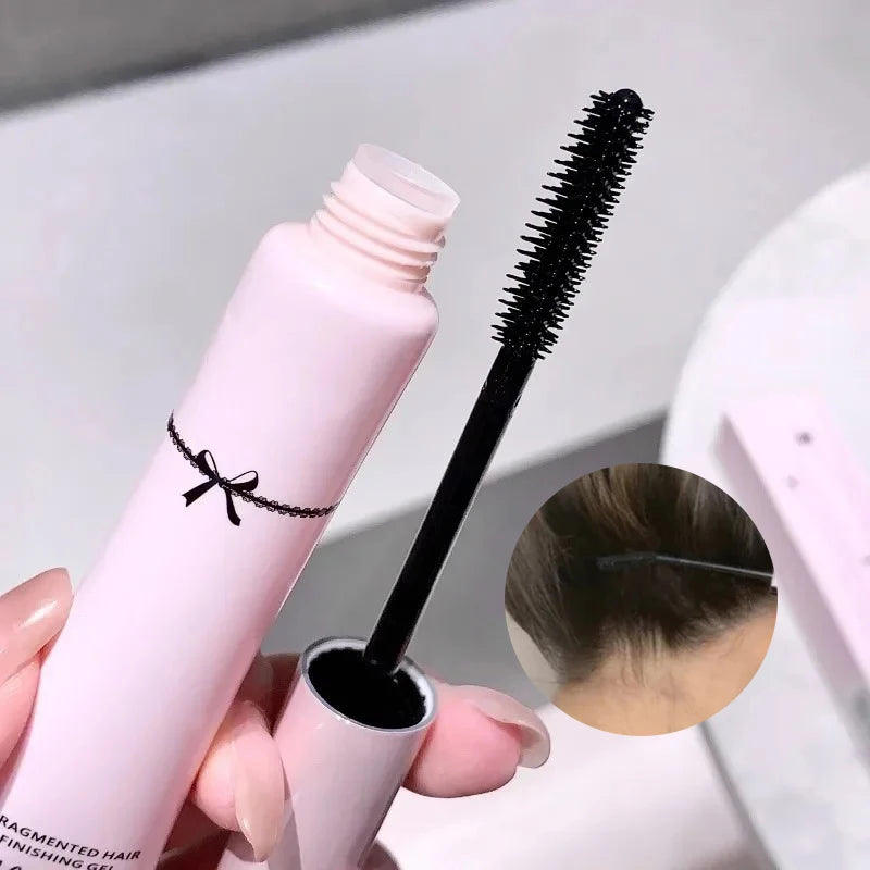 Hair Wax Stick Styling Gel for Smooth Out Frizzy Hair Shaping Transparent Non-greasy Finishing Gel Styling Hair Mess Fixed Gel