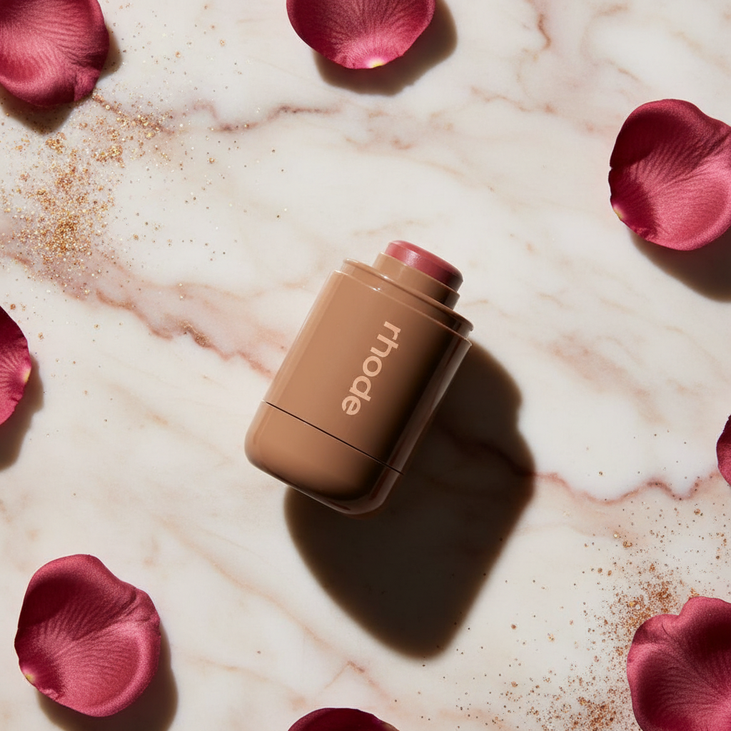 Eye-Catching Blush Campaign Shot